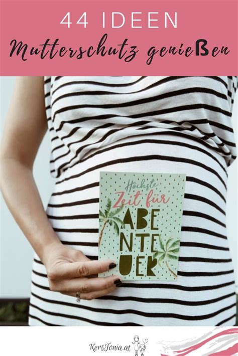 Wir zeigen dir, wie es funktioniert: 44 Ideen für werdende Mamas im Mutterschutz | Mutterschutz ...