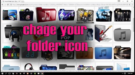 How To Change Folder Icon In Windows 10 Youtube