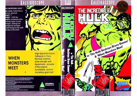 Incredible Hulk The The Hulk Destroys Bruce Bannerwhen Monste 1982