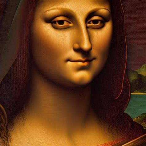 Mona Lisa Close Up Ai Generated Artwork Nightcafe Creator