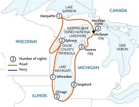 The Great Lakes Loop Touring With Trailfinders