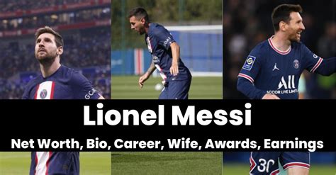 Lionel Messi Net Worth Bio Career Wife Awards Earnings