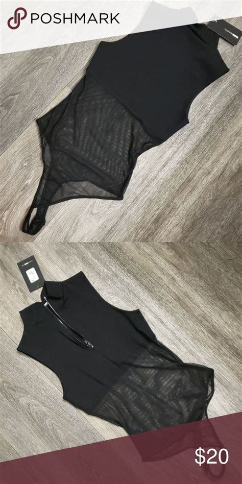 black opaque sheer bodysuit sheer bodysuit fashion nova tops fashion