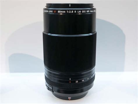 Fujifilm Xf 80mm F28 Ois Wr Macro Lens To Be Announced In September