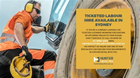 Ticketed Labourers And Tradespeople Hunter Labour Hire Sydney