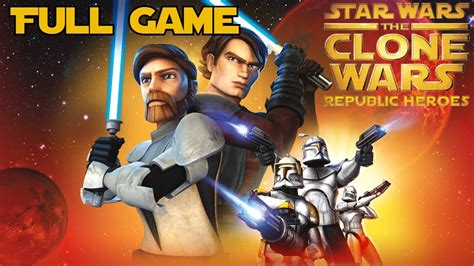 Star Wars The Clone Wars Republic Heroes Full Walkthrough Hd Xbox Playstation Pc Wii