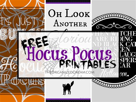 Hocus Pocus Printables Printable Word Searches
