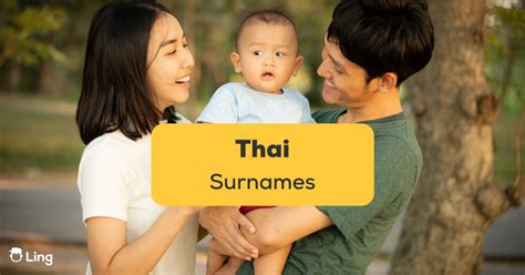 100 Interesting Thai Surnames You Need To Know Ling App