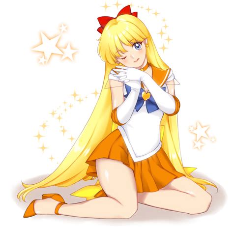 Safebooru 1girl Q Aino Minako Bare Legs Bishoujo Senshi Sailor Moon Blonde Hair Blue Bow Blue