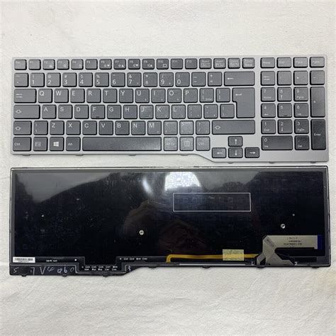Abd uluslararası arkadan aydınlatmalı Laptop klavye fujitsu santigrat