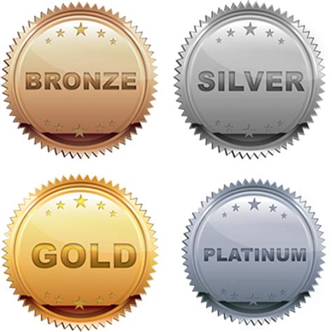 Download Platinum Gold Silver Bronze Sponsorship Png Image With No