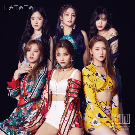 Gi Dle 1st Japanese Mini Album Latata Jacket Photos And Track List