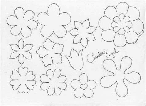 Desenhos De Flores Pequenas Para Imprimir