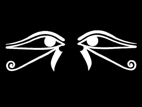 Egyptian Decals Eye Of Horus And Ra Symbols Car Window Vinyl Stickers Graphics Wildsideautodecals