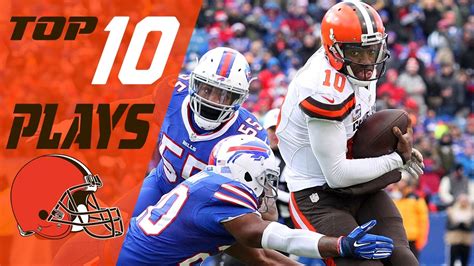 Browns Top 10 Plays Of The 2016 Season Nfl Highlights Youtube