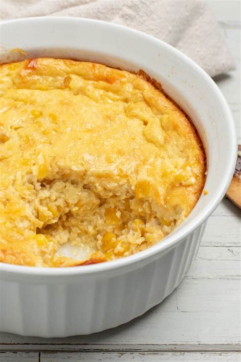 easy corn souffle casserole recipe