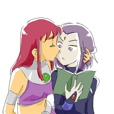 Starfire And Raven 41 By Rhodonite On Deviantart