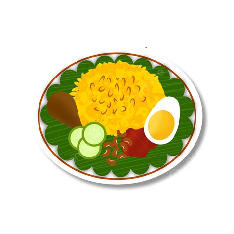 Nasi Kuning Png Vector Psd And Clipart With Transparent Background