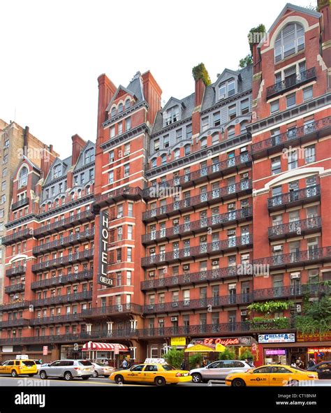 Chelsea Hotel In Manhattan New York City Usa Stock Photo Alamy