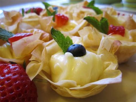 These are the perfect treat to take to a you have probably already made these, but the phyllo dough won't go soggy for a couple of days. Lemon Cheesecake Phyllo Cups Recipe on Food52