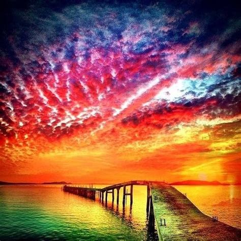 Colorful Sunset Beautiful Photos Of Places And Things