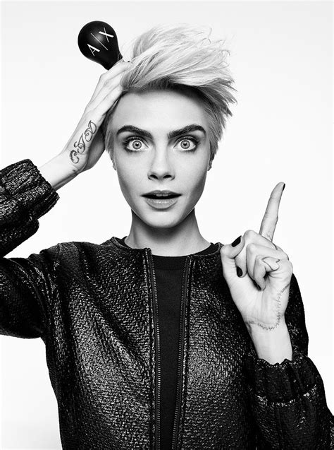 20 Hair Cara Delevingne Photoshoot Pictures