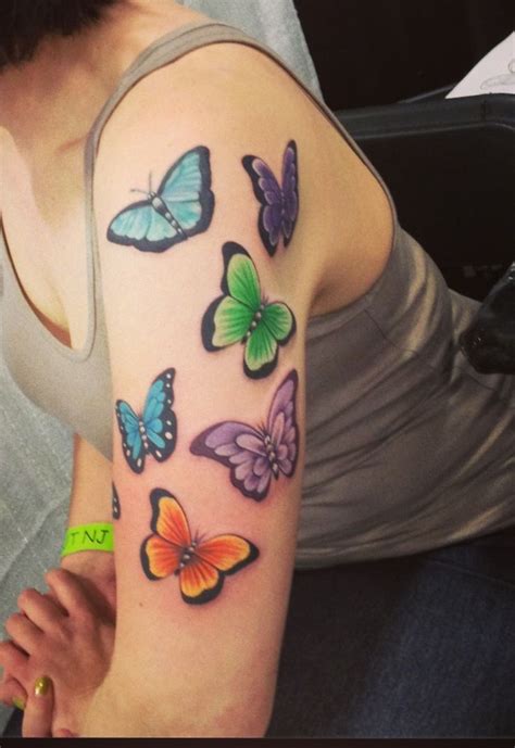 Butterfly Half Sleeve My Body Is A Canvas Tattoos