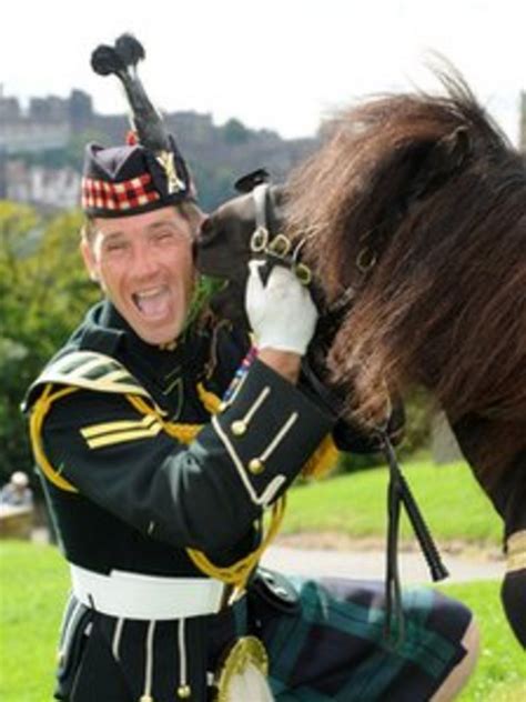 Edinburgh Military Tattoo Shetland Pony Mascot Retires Bbc News