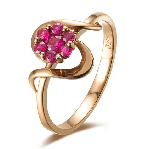 Check spelling or type a new query. Ruby Engagement Ring on 18k Rose Gold - JeenJewels