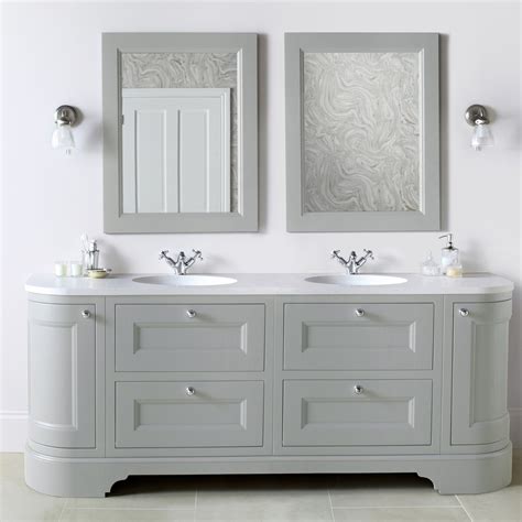 Burbidge Tetbury 2030mm Double Curved Vanity Unit And Worktop With Two