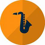 Icon Saxophone Musical Instrument Transcription Service Icons