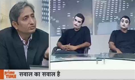 Ban On NDTV India Ravish Kumar Hosts The Most Satirical Primetime Show To Mark Dissent Against