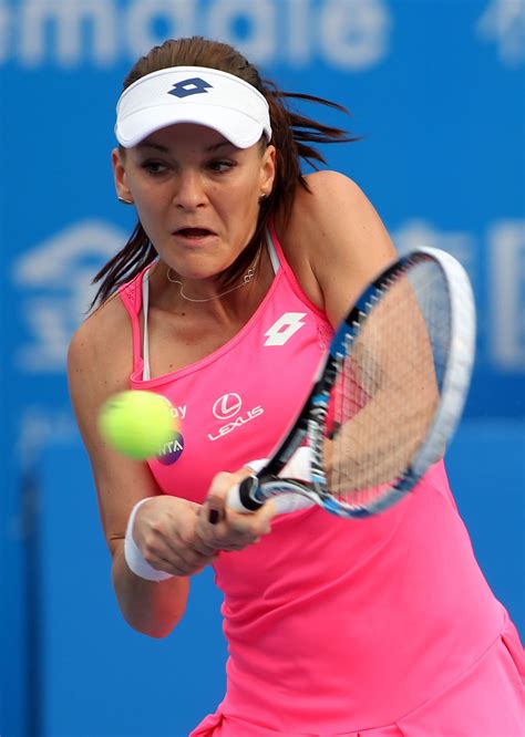 Agnieszka Radwanska WTA Shenzhen Open Tennis Tournament CelebMafia