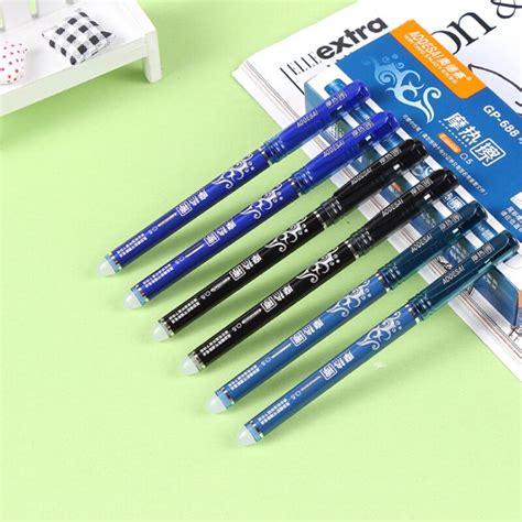 3 Pcsset Creative Office School Stationery Erasable Pen Refill 05mm