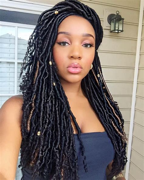 Faux Locs With Marley Hair Ways To Wear Style New Natural Hairstyles