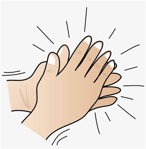 Clapping Hands Clip Art Bater Palminhas Png 1500x1500 Png Download