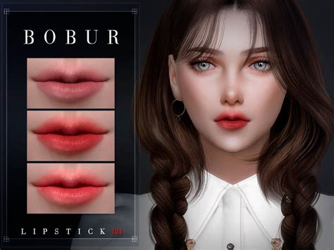 Semi Matte Lipstick By Bobur3 At Tsr Sims 4 Updates