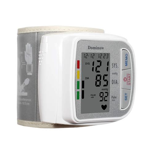 Buy Blood Pressure Monitor For Wrist Cuff Advanced Version Clinically