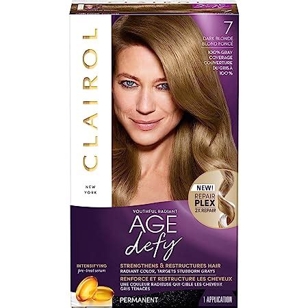 Amazon Com Clairol Age Defy Permanent Hair Dye Medium Blonde Hair