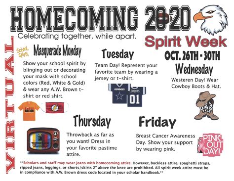 20 21 Homecoming Flyer