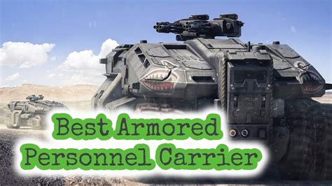 Awesome Armoured Personnel Carriers Facts With Marky Youtube