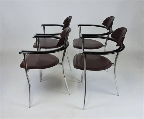 We did not find results for: Set of Four Arrben Italian Modern Leather and Chrome ...