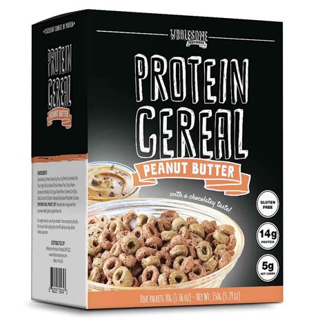 Protein Cereal Peanut Butter High Protein Low Carb Gluten Free