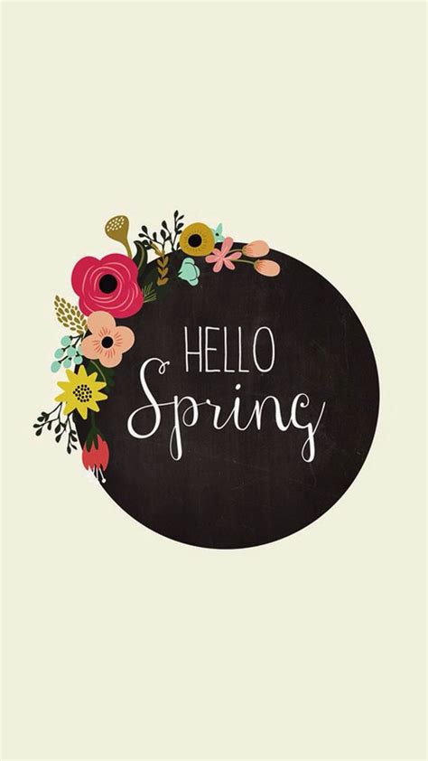 Spring Hello Wallpapers Wallpaper Cave