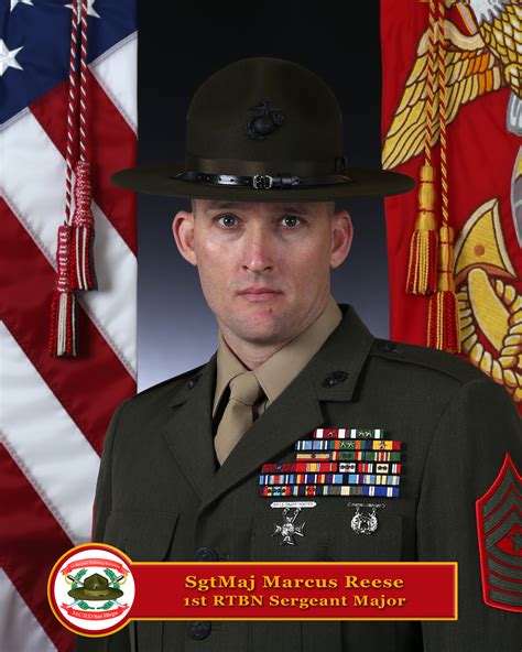 Sergeant Major Marcus D. Reese Sr. > Marine Corps Recruit Depot, San ...