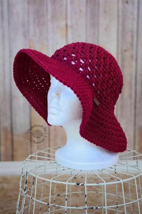 Handmade By Phanessa Crochet Sun Hat Pattern