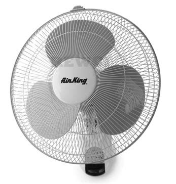 This turning wall fan can be used to ventilate large areas, as well as save space thanks to the fact that you can. 16" Oscillating Wall Mount Fan with Remote Control