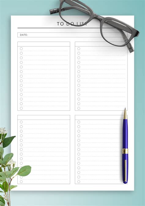 Download Printable Daily To Do List - Original Style PDF