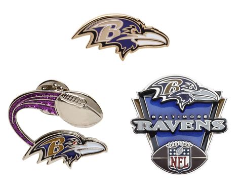 Baltimore Ravens Football Hat Lapel Pins NFL Licen | Baltimore ravens football, Nfl, Ravens football