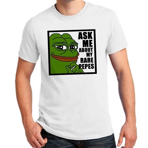 Summer Tops Print T Shirt Short Short Sleeve Print Pepe The Frog B For